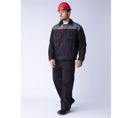 Костюм Факел Флагман-Фаворит темно-серый/серый, р.52-54, рост 170-176 87460690.010 1