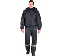 Куртка Факел Бомбер черная, р. 56-58, 170-176 см 87468922.007