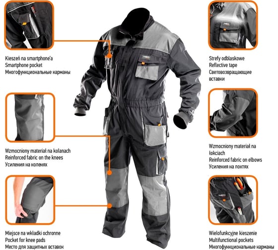 Рабочий комбинезон NEO Tools р.L/54 81-250-LD
