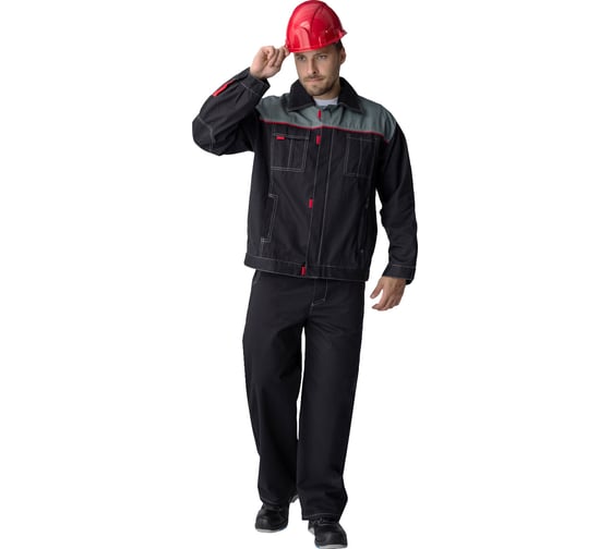 Костюм ФАКЕЛ Флагман-Фаворит 1, темно-серый/серый, р.52-54, рост 170-176 87460689.008 1