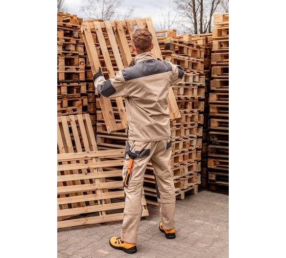 Рабочий полукомбинезон 6 в 1 NEO Tools p.L/54 81-320-LD