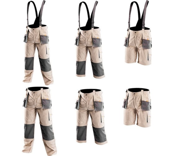 Рабочий полукомбинезон 6 в 1 NEO Tools p.L/54 81-320-LD