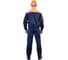 Костюм ГК Спецобъединение КМ-10 ЛЮКС темно-синий/оранжевый, р.96-100, рост 182-188 Кос 050/ 96/182 2