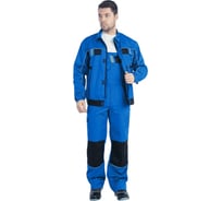 Костюм ГК Спецобъединение василек-черный, размер 88-92, рост 182-188 Кос 587/ 88/182