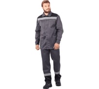 Костюм ГК Спецобъединение ГРАНИТ-2, серый/черный/лимонный, размер 96-100, рост 170-176 Кос 597/ 96/170