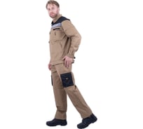 Костюм ГК Спецобъединение ДОКЕР сафари/черный, р.112-116, рост 170-176 Кос 582/112/170