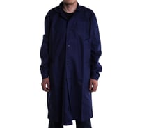 Рабочий халат ГК Спецобъединение ДИАГОНАЛЬ синий, размер 120-124, рост 182-188 Хал 006/120/182