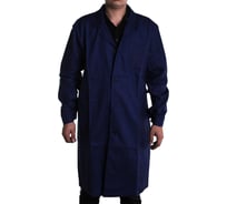 Рабочий халат ГК Спецобъединение ДИАГОНАЛЬ синий, размер 104-108, рост 170-176 Хал 006/104/170