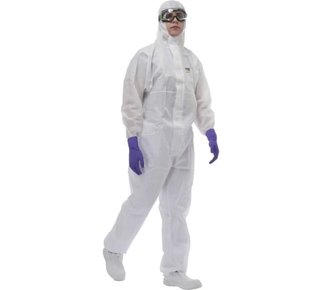 Защитный Комбинезон Puretech С2, плотность 55 г/м2, материала SMS, размер XXXL, шт C2506