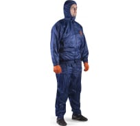 Малярный многоразовый комплект (куртка + брюки) JetaSafety синий JPC76B-XXL