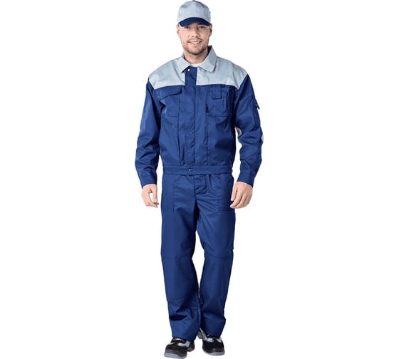 Костюм ГК Спецобъединение ТЕХНИК темно-синий/серый, р. 112-116, рост 182-188 Кос 573/112/182 1
