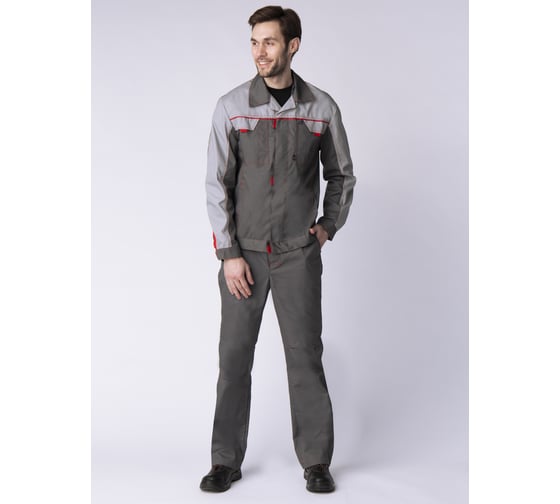 Костюм Факел Фаворит-2 NEW темно-серый/светло-серый, р.64-66, рост 182-188 87468312.012 1