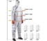 Комбинезон химзащиты Jeta Safety 4 тип, плотн.65 г/м², с проклеенными швами, разм.L/50-52 JPC-70-L 19