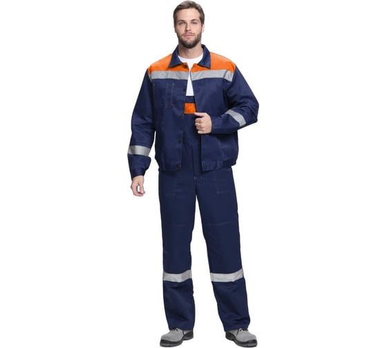 Костюм ФАКЕЛ Легион-2 СОП Олимп, темно-синий/оранжевый, р. 56-58, рост 170-176 87489011.007