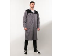 Мужской халат для защиты от ОПЗ и МВ ООО ГУП Бисер Премьер размер 52-54/158-164 4620170442941