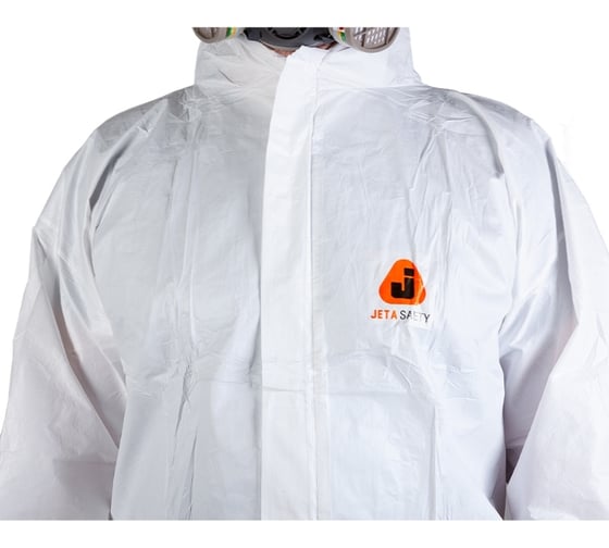 Комбинезон химзащиты Jeta Safety с дышащей задней частью, пл.65 г/м², р.XXXL/56-58, JPC-66-XXXL