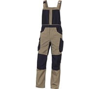 Рабочий полукомбинезон Delta Plus MACH5 2, цвет бежевый/черный, размер XL M5SA2BNXG