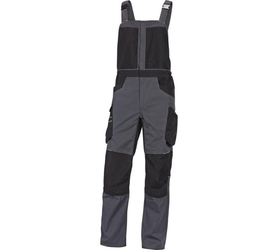Рабочий полукомбинезон Delta Plus MACH5 2 серый/черный, размер XL M5SA2GNXG 1