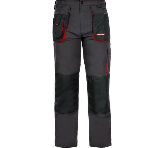 Рабочие брюки LAHTI PRO черные, размер 3XL LPSR0160