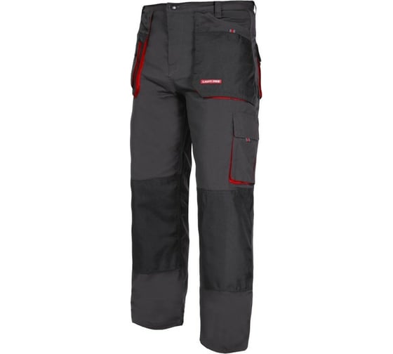 Рабочие брюки LAHTI PRO черные, размер M/50 LPSR0150