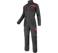 Рабочий комбинезон LAHTI PRO темно-серый, размер 3XL/60 L4150160