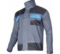 Рабочая куртка LAHTI PRO светло-серая, р. 3XL/60 L4040560