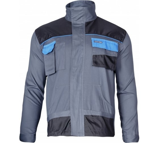 Рабочая куртка LAHTI PRO светло-серая, р. 3XL/60 L4040560