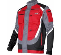 Рабочая куртка LAHTI PRO красно-серая, р. XXXL L4040606