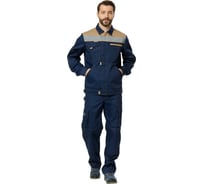 Куртка Эксперт Спецодежда Рольф 2 темно-синий/бежевый, р. 56-58, рост 182-188 6446000072090