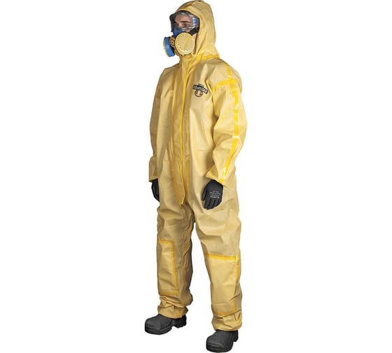 Комбинезон Lakeland ChemMAX 1 CT1S428 желтый XL Одо 022/XL