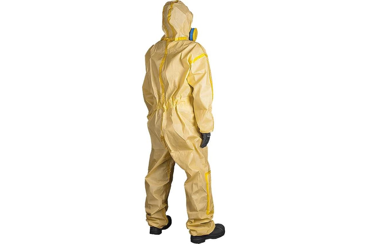 Комбинезон Lakeland ChemMAX 1 CT1S428 желтый, L Одо 022/L - выгодная ...