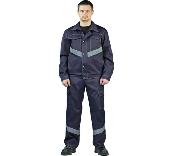 Летний мужской костюм URSUS Дока Моготекс синий КОС622Н-010; 56-58, 182-188