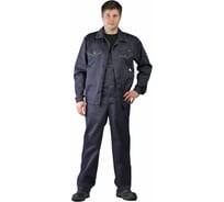 Летний мужской костюм URSUS Дока темно-синий с лимонным КОС622-010; 52-54, 182-188