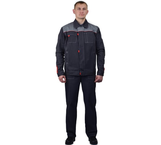 Летний мужской костюм URSUS Фаворит серый/светло-серый КОС106-308; 60-62, 170-176