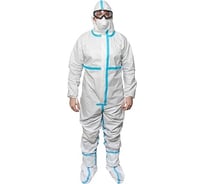 Комбинезон химзащиты с бахилами Фабрика Вега Спец Vega Pro Ultra р. 60-62 1671247