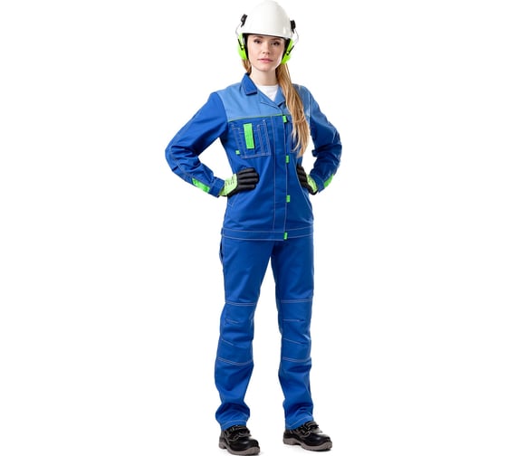 Женская летняя куртка Техноавиа Сити, васильковая, размер 120-124, рост 158-164 3058K 1