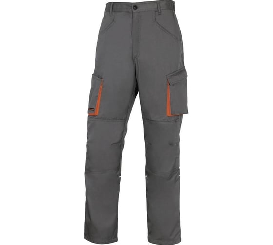 Рабочие брюки Delta Plus MACH2 полиэстер, хлопок M2PA2, размер M, серый/оранжевый 1