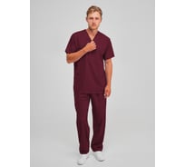 Костюм Tekca Line Хирург А унисекс, бордо, размер 44-46, рост 158-164 2042610215762