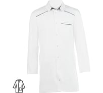 Мужской медицинский халат ООО Комус м22 хл белый, размер 60-62, рост 182-188 1718365