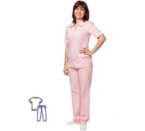 Медицинский костюм ООО Комус м09-кбр розовый размер 60-62, рост 170-176 661243