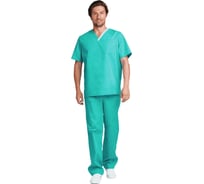 Мужской костюм ГК Спецобъединение ХИРУРГ МЕДИКАЛ, зелёный, р. 96-100, рост 170-176 Кос 848/ 96/170