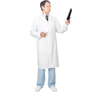 Мужской халат ГК Спецобъединение КЛАССИК белый Хал 715/120/170