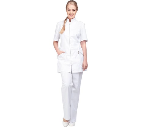 Костюм ГК Спецобъединение КРИСТАЛЛ, белый, р. 104-108, рост 158-164 Кос 706/104/158