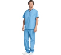 Мужской костюм ГК Спецобъединение ХИРУРГ МЕДИКАЛ голубой Кос 847/ 96/182