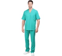 Мужской костюм ГК Спецобъединение ХИРУРГ зелёный Кос 704/ 96/170