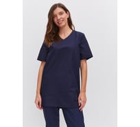 Блуза женская ООО ГУП Бисер Вероника синий, размер 40-42, рост 170-176 4660391413238