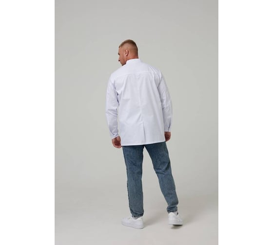 Халат мужской ООО ГУП Бисер White Jacket размер 104-108, рост 170-176 4620202872814