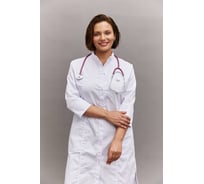 Халат женский ООО ГУП Бисер White Lady размер 88-92, рост 170-176 4630407322670