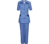 Женский медицинский костюм Спецрегион модель 28 - T 11-12-7/Синий, 48_158-164