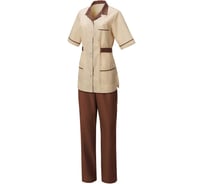 Костюм женский СОЮЗСПЕЦОДЕЖДА ВИТА бежевый/св.коричневый, 56-58/170-176 2000000284521